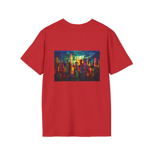 City Stained Glass Skyline
