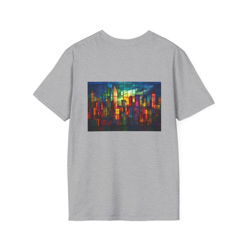 City Stained Glass Skyline