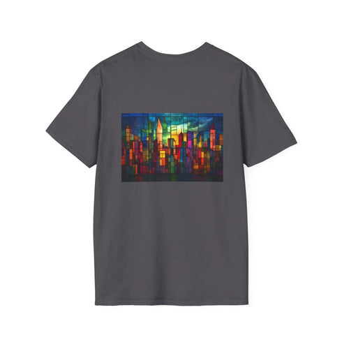 City Stained Glass Skyline