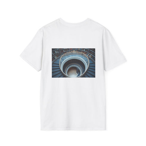Library Infinite Spiral Staircase T-Shirt