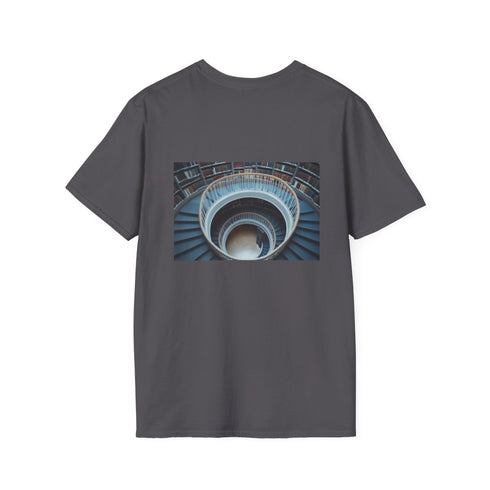 Library Infinite Spiral Staircase T-Shirt