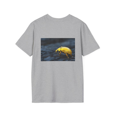 Golden Beetle Obsidian Floor T-shirt.
