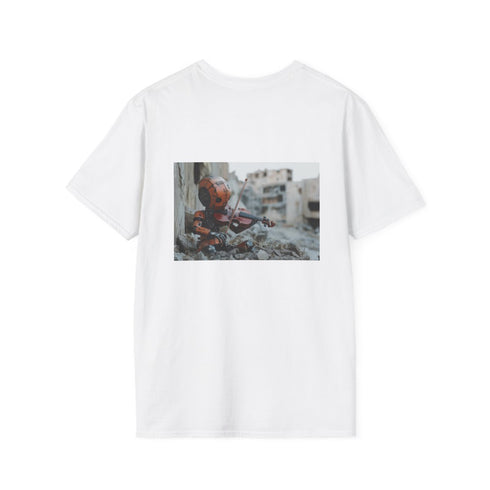 Robot Violinist in Ruins