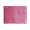 1. "Blushing Pink Burlap Bed Cover"