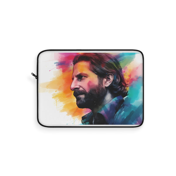 1. "Bradley Cooper Neon Waters Laptop Sleeve"
2. "Vibrant Watercolor Bradley Cooper Sleeve"
3. "Bold Neon Laptop Cover"