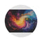 1. "Chaos Vortex Round Rug: Dynamic & Colorful Statement Piece!"