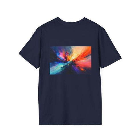 Color Explosion Tee: Abstract Art
Vibrant Abstract Design Shirt
Bold Abstract Paint T-Shirt
4. Abstract Rainbow Tee
5. Energetic Art Print Top