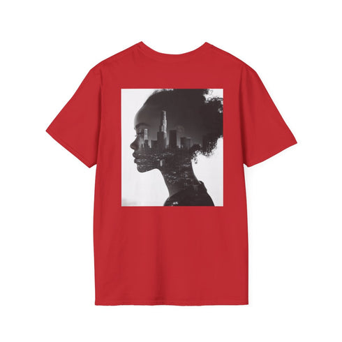 Ethereal Beauty Silhouette Tee
Mystical Maiden Graphic Shirt
Enchanting Femme Fatale Top
4. Chic Silhouette Graphic T-Shirt
5. Alluring Young Woman Tee