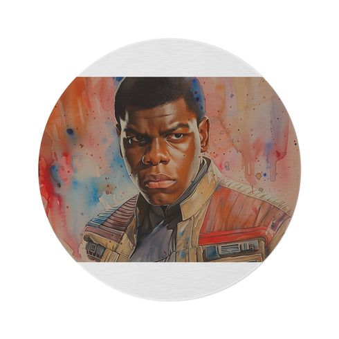 1. Galactic Finn Round Rug