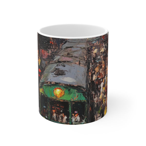 1. "Hanoi Train Street Commute Mug"