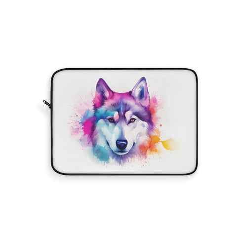1. "Husky Dream Laptop Sleeve"