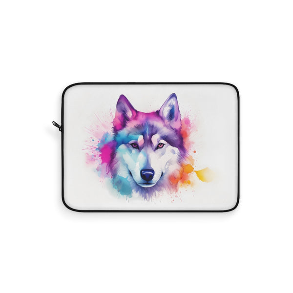 1. "Husky Dream Laptop Sleeve"