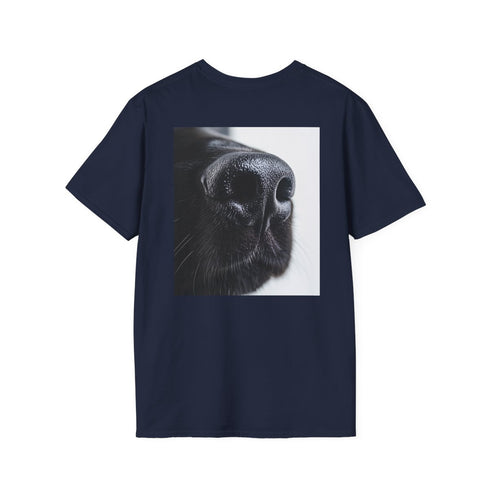 Midnight Sniffer: Black Dog Nose Tee