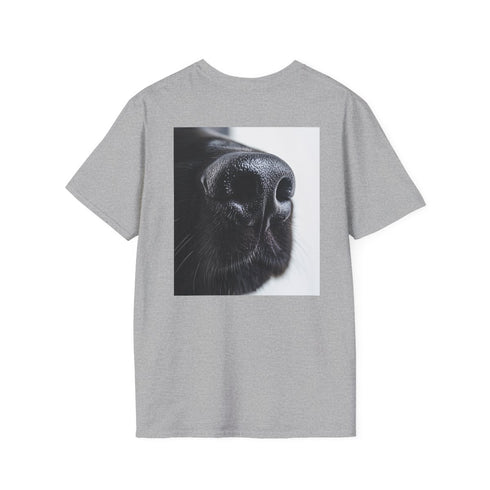 Midnight Sniffer: Black Dog Nose Tee