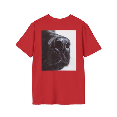 Midnight Sniffer: Black Dog Nose Tee