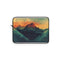 1. "Mountain Grunge Laptop Sleeve"