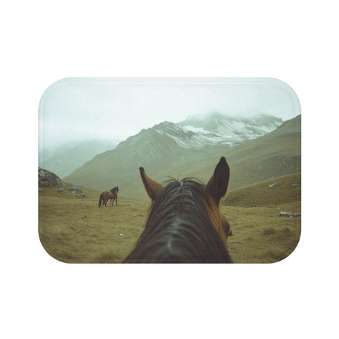 1. "Riding Mountain Adventure Bath Mat"