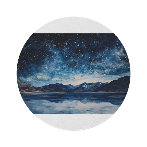 1. "Salar de Uyuni Round Rug"
2. "Bolivia's Mountain Oasis Rug"
3. "Andean Beauty Round Rug"
4. "Salt Flats Serenity Rug"
5. "High Altitude Round Rug"