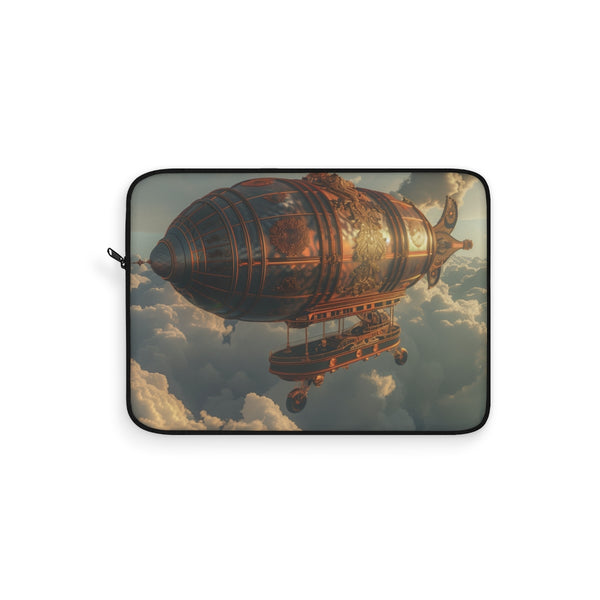 1. "Skybound Steampunk Airship Sleeve"