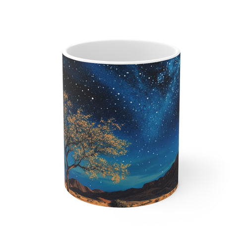 1. "Starry Night Mug: NamibRand Wonder"