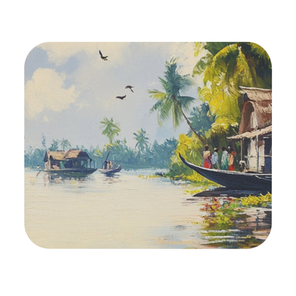 . Stunning Backwaters Kerala Mouse Pad
