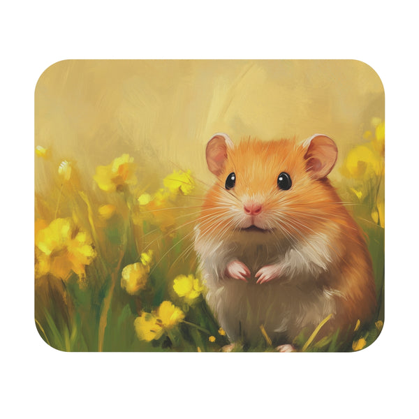 . Syrian Hamster Art Mouse Pad
