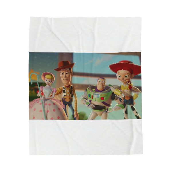 1. "Toy Story 2 Plush Blanket: Adventure Awaits!"