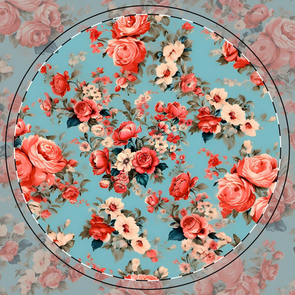 1. Vintage Fabric Coaster Collection