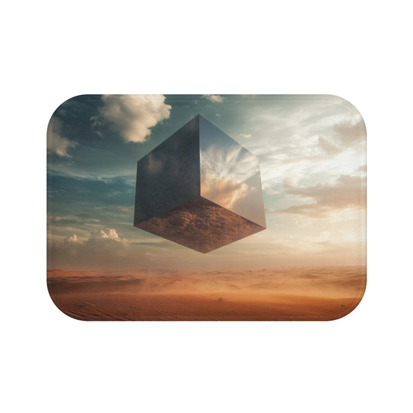 "10 Tesseract Bath Mat Design"