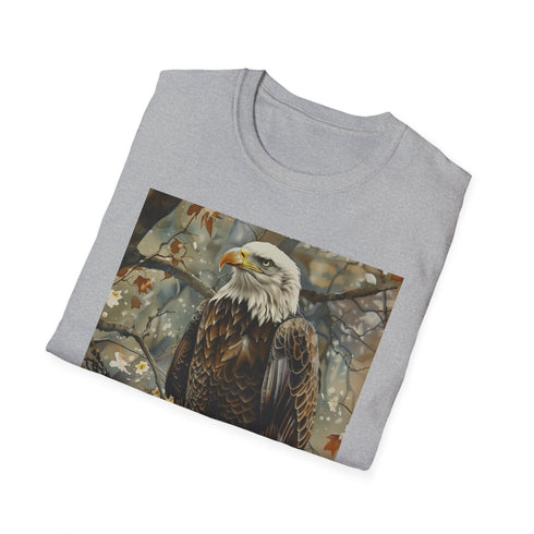 Wings of the Wind: A Majestic Eagles Flight Captured on Canvas