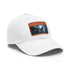 Dark Knight Legacy Gotham City baseball cap with white rectangular patch.