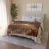 Mystic Key Floating over Canyon Altar Plush Fleece Throw Blanket