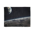 Cosmic Earthrise Dreams Blanket: Sublimation, Indoor, Rest, 30'' x 40''