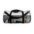Abstract geometric shapes small duffel bag, American-made for adventures.