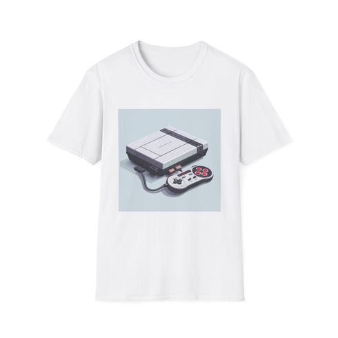 Pixel Power Retro Gaming Charcoal T-Shirt Cotton Crew Neck Regular Fit