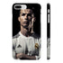 CR7 Legend phone case glossy finish for iPhone 7/8 Plus.