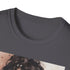 Paolo Maldini Charcoal Cotton Crew Neck T-Shirt, Mens and Womens