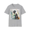 Charcoal cotton T-shirt with Kevin Garnett graphic and crew neck design