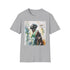 Charcoal cotton T-shirt with Kevin Garnett graphic and crew neck design