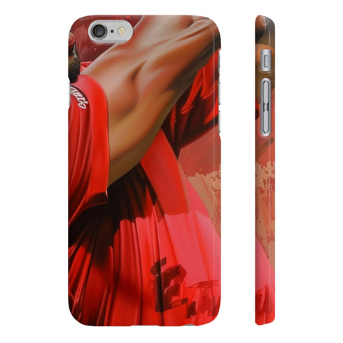 Golf-inspired glossy phone case for iPhone 7 Plus & 8 Plus.