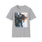 Homelander T-shirt in Charcoal, Regular Fit, Crew Neck, DTG Print