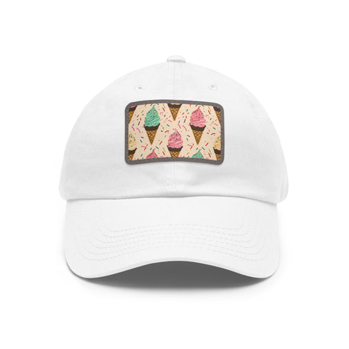 Sweet Treats Cap: Seamless Cone with Sprinkles Design