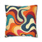 Vibrant Retro Waves Pillowcase | Pillow Cases | All Over Print, AOP, Bed, Bedding, Home & Living, Indoor, Pillow Case, Pillow Covers, Pillows & Covers, Sublimation | Prints with Passion