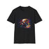 Undefeated Champion in Neon Radiance | T-Shirt | Athletics, Bald, Boxing, Celebrity, Fashion, Flyod Mayweather, Sportswear, Sunglasses, Trendy, Watercolor | Prints with Passion