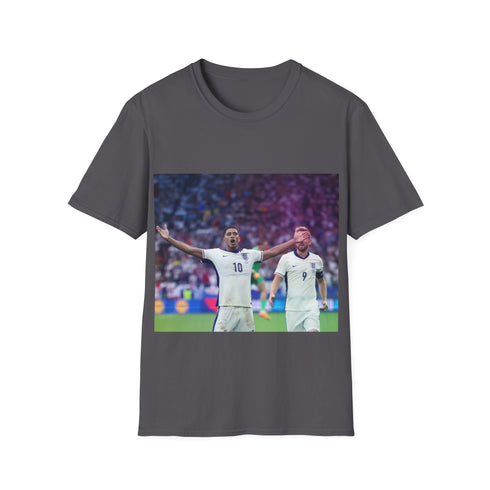 Jude Bellingham charcoal cotton crew neck t-shirt, summer picks.