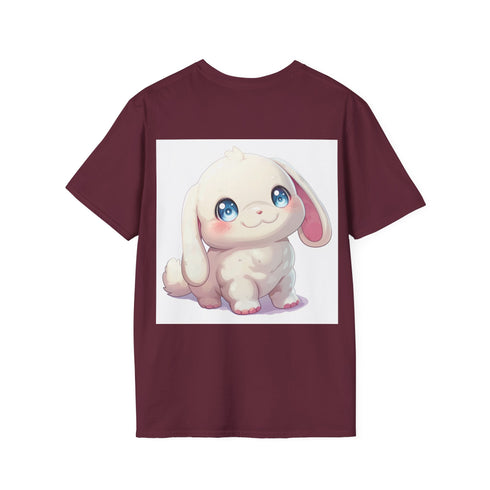 Cinnamoroll Chubby Pup Tee in Charcoal, Regular Fit, Crew Neck