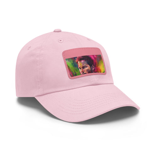 Neon Prism Chris Pratt Cap in White with Light Brown Patch