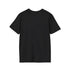 Charcoal crew neck cotton t-shirt with vibrant London Underground watercolor design