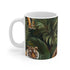 Tiger Jungle Safari Ceramic Coffee Mug 11 oz for Home & Kitchen.
