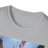 Charcoal Disney Castle T-shirt with vibrant illustration and soft cotton feel